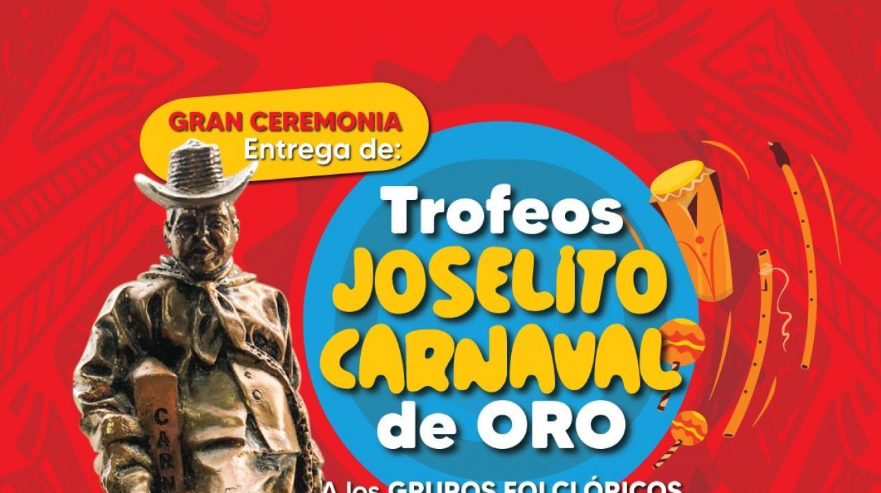 Afiche promocional de ‘Joselito Carnaval de Oro’.