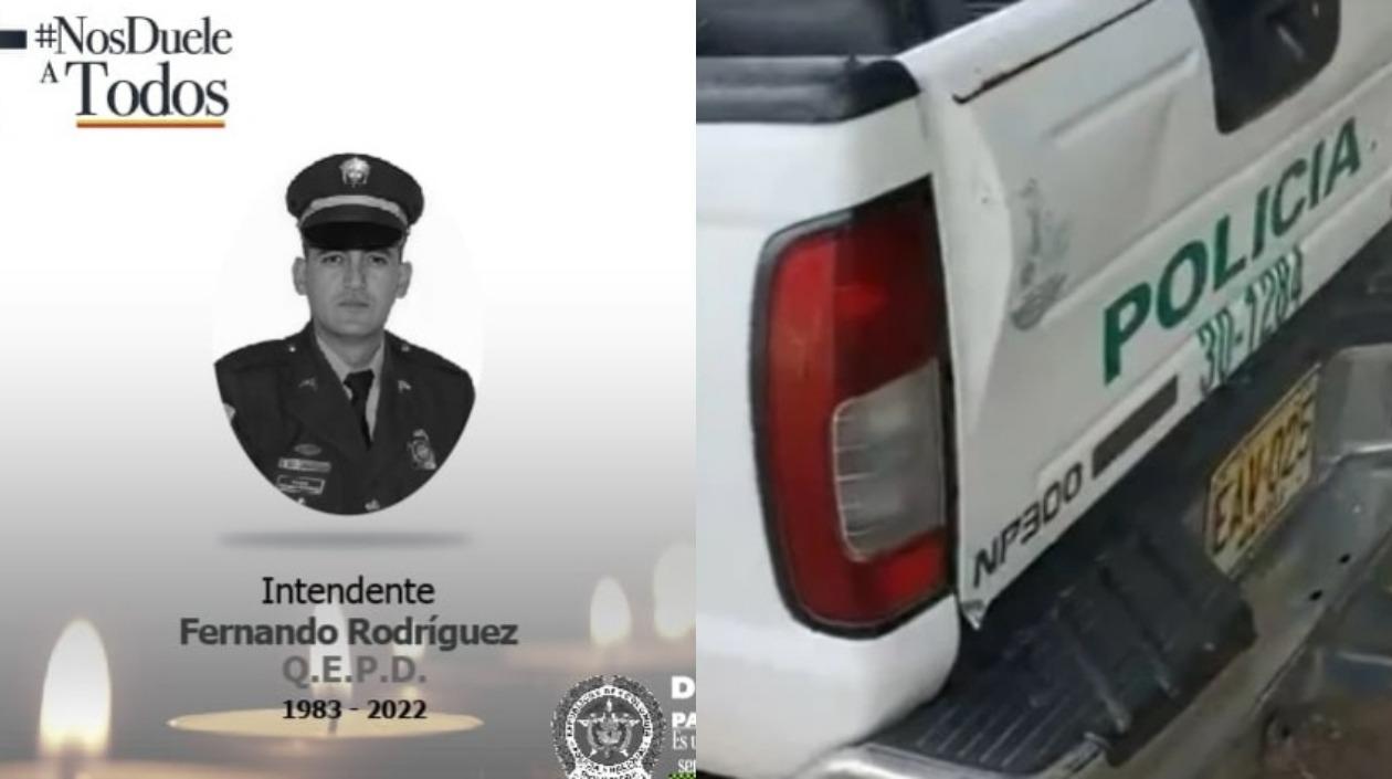 El intendente Fernando Rodríguez llevaba 19 años en a Policía.