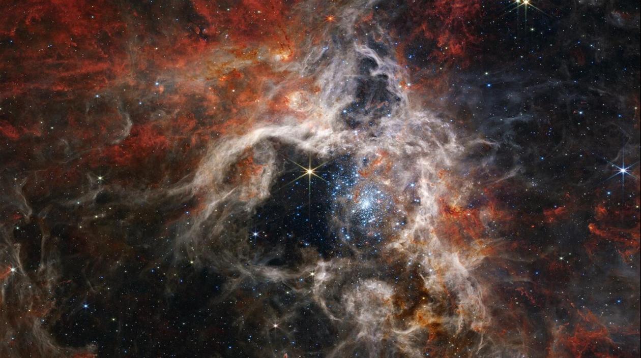 La nebulosa de Tarántula, una "guardería" de estrellas 