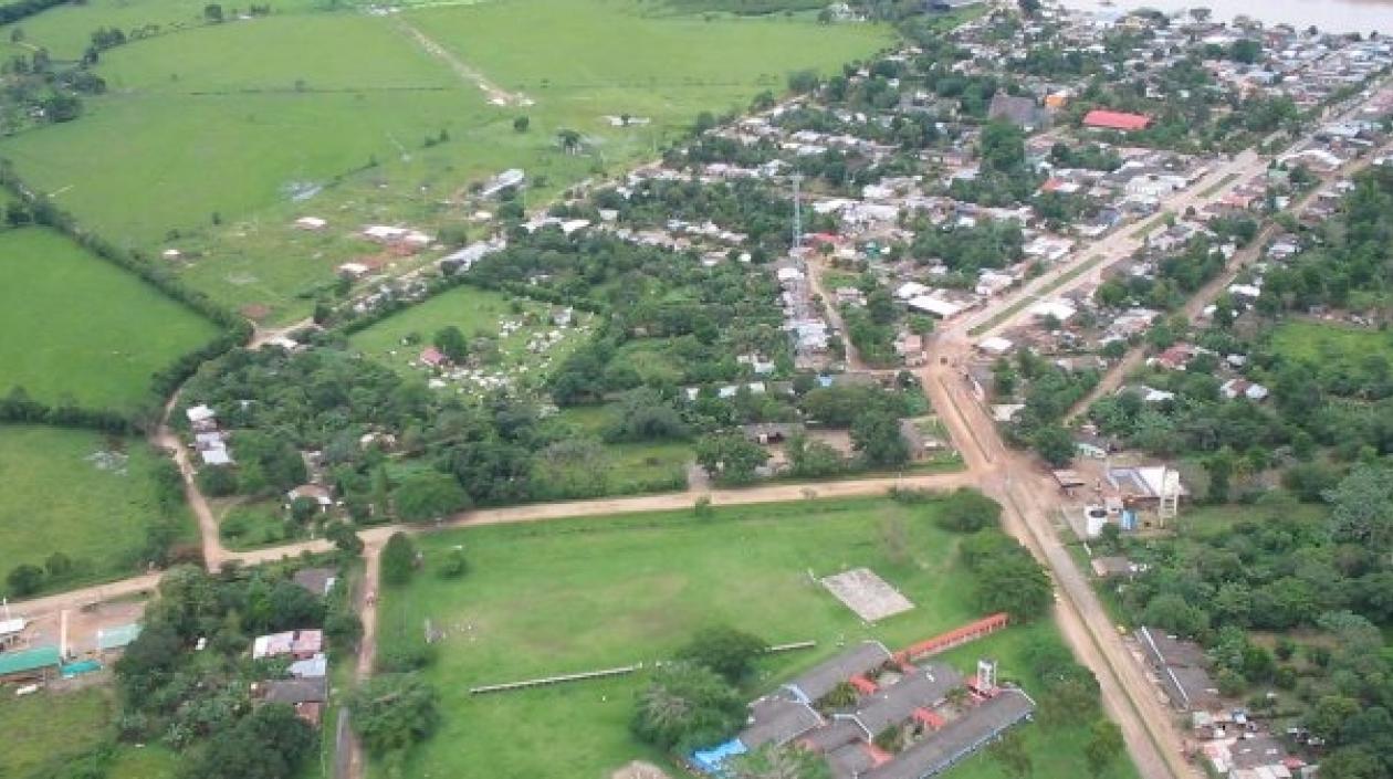 El municipio de Puerto Lleras.