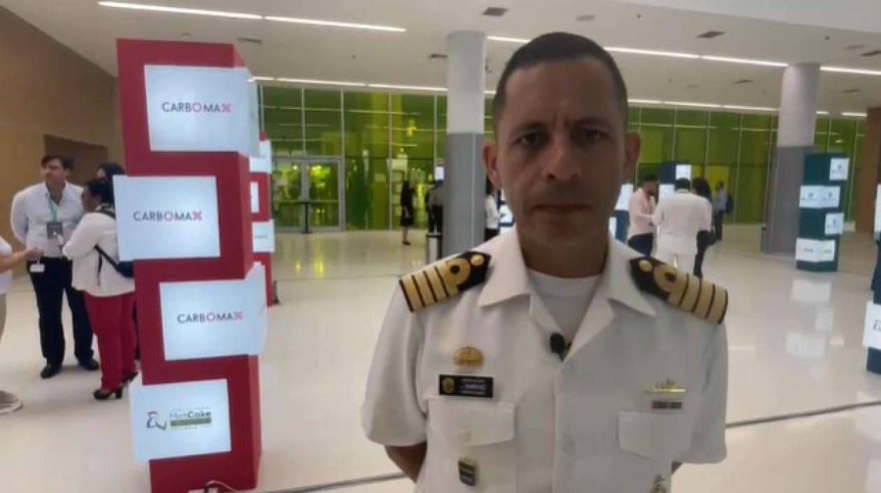 Jesús Andrés Zambrano Pinzón. Capitán de Puerto de Barranquilla.