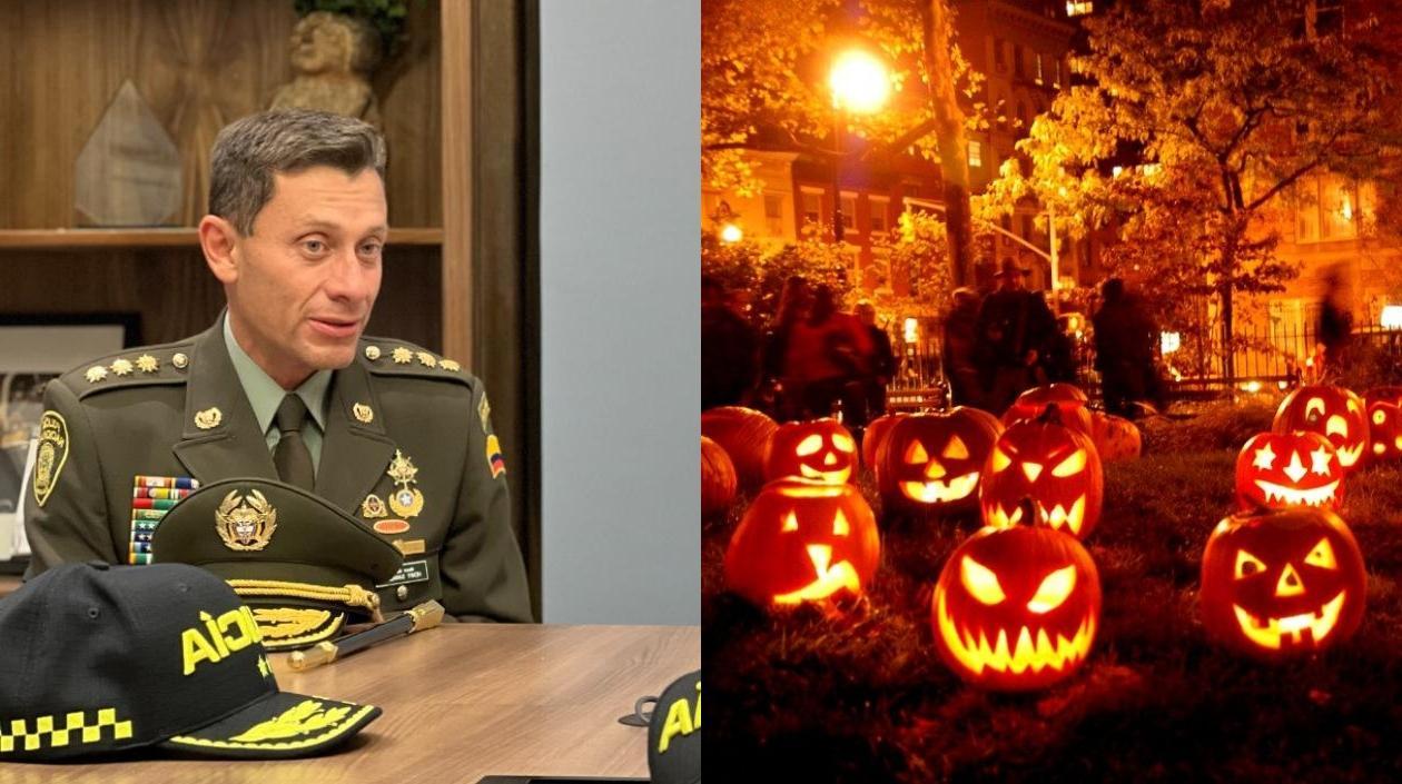 General Henry Sanabria y una alusión a Halloween.
