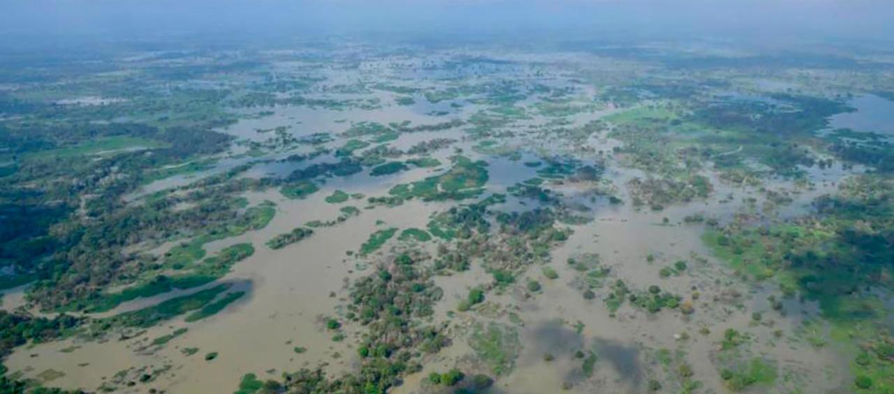 Inundación en La Mojana.
