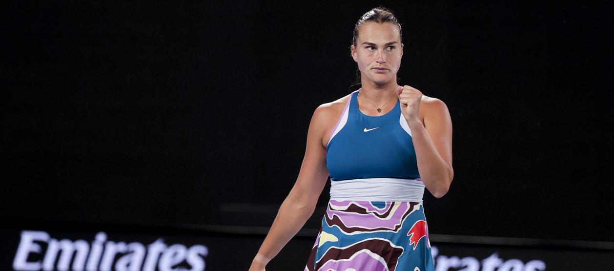 Aryna Sabalenka jugará su primera final de Grand Slam.