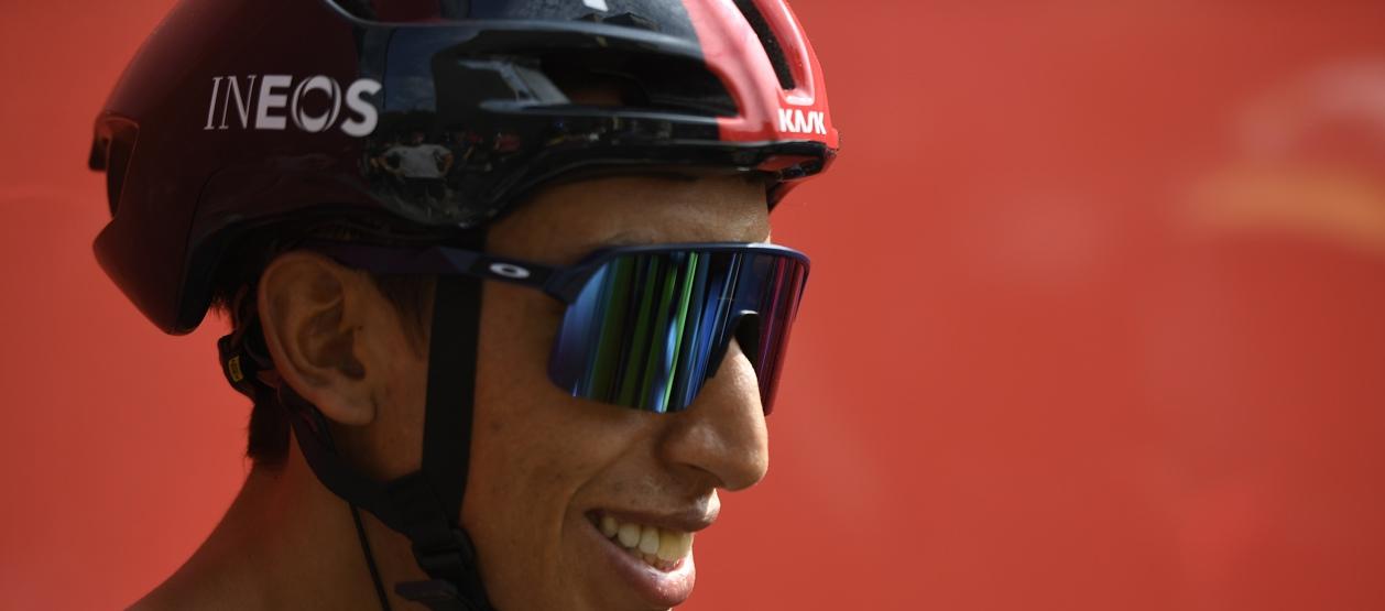 Egan Bernal viene de correr en la Vuelta a San Juan (Argentina).