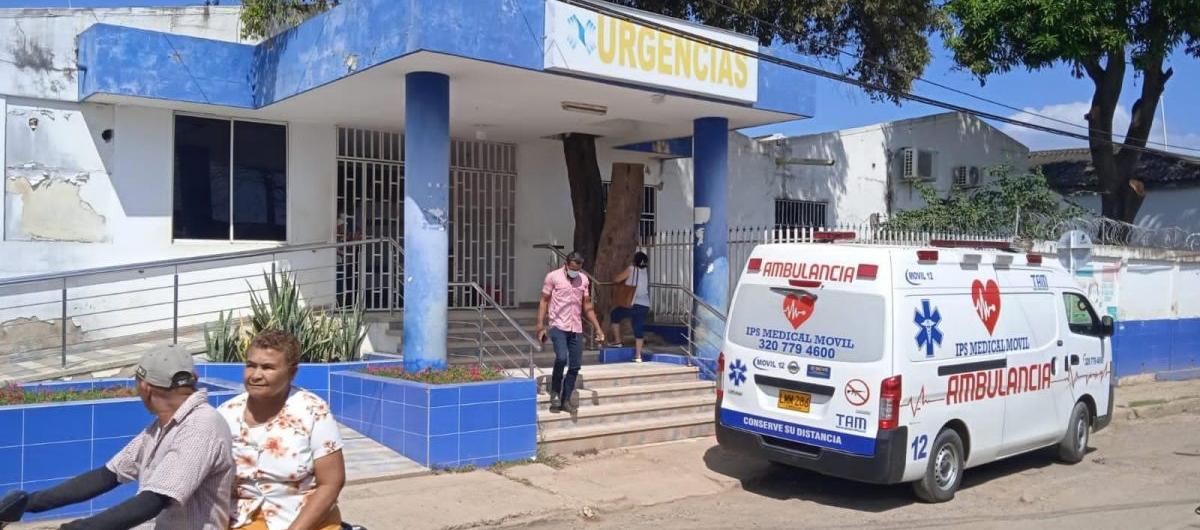 En el Hospital local de Carmen de Bolívar están siendo atendidos los operarios heridos.