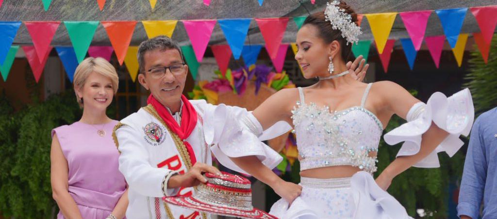  Reyes del Carnaval 2023, Natalia De Castro González y Sebastián Guzmán Gallego.