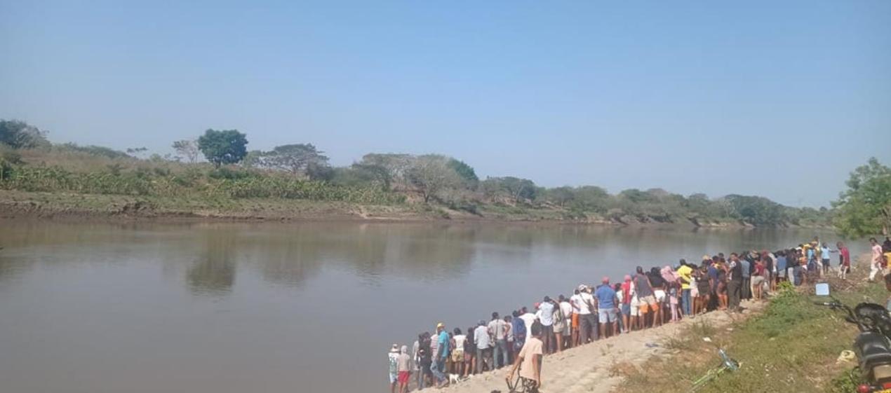 Sector del Canal del Dique donde fue hallado el cuerpo del adolescente. 