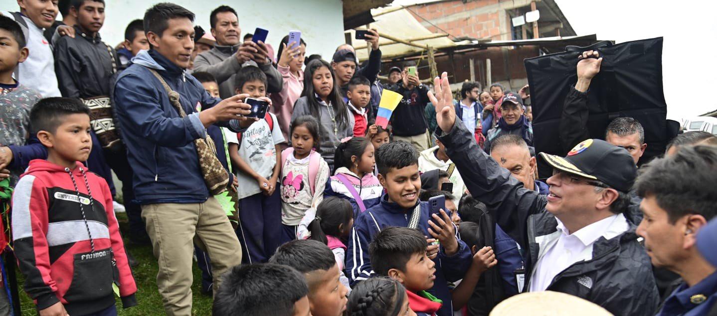 Presidente Petro en el Cauca