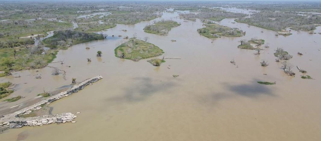 La inundaciones de La Mojana afectan a los departamentos de Sucre, Córdoba, Bolívar y Antioquia.