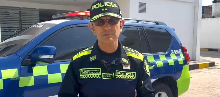 BG Jorge Urquijo Sandoval, Comandante de la Policía Metropolitana.