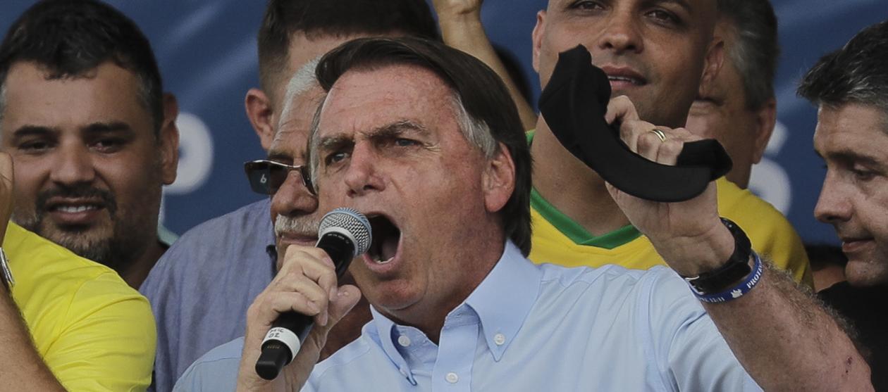 El expresidente de Brasil, Jair Bolsonaro.