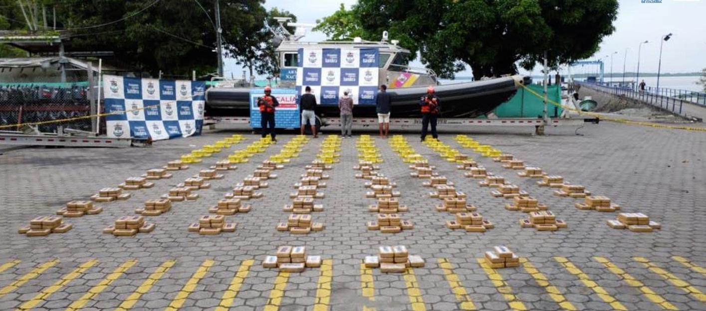 Ecuatorianos capturados con cargamento de cocaína