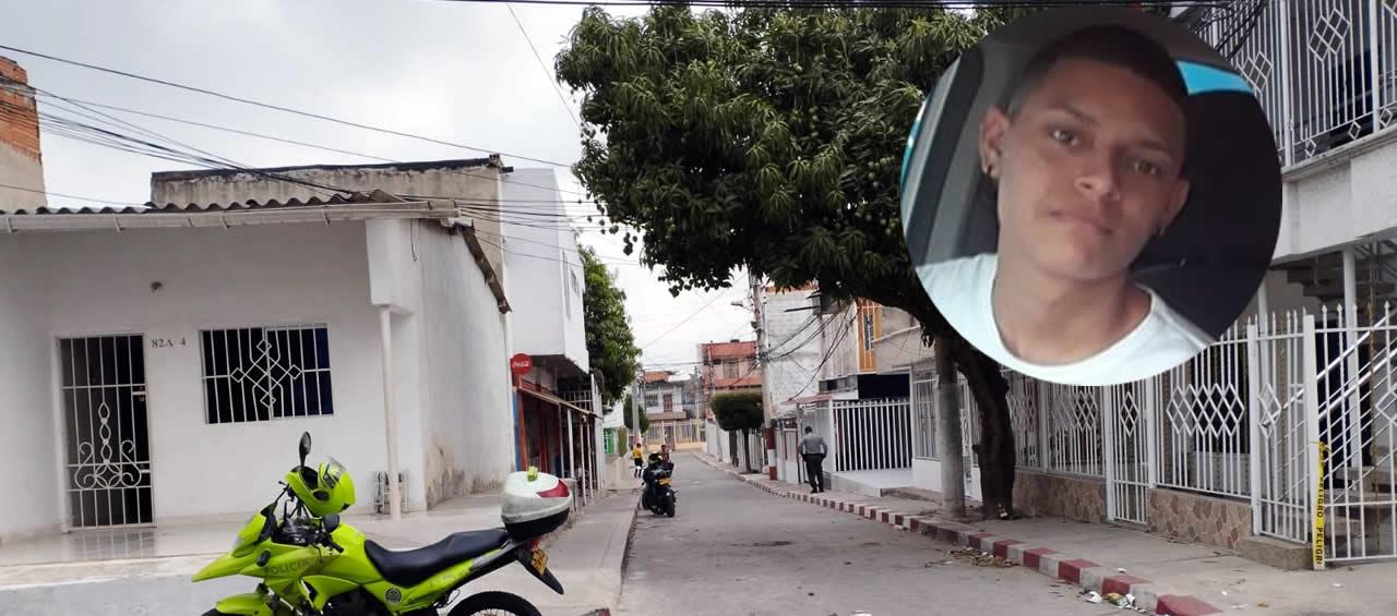 Jack Daniel Gutiérrez Plaza fue la víctima mortal del ataque a bala en esta cuadra de Los Almendros. 