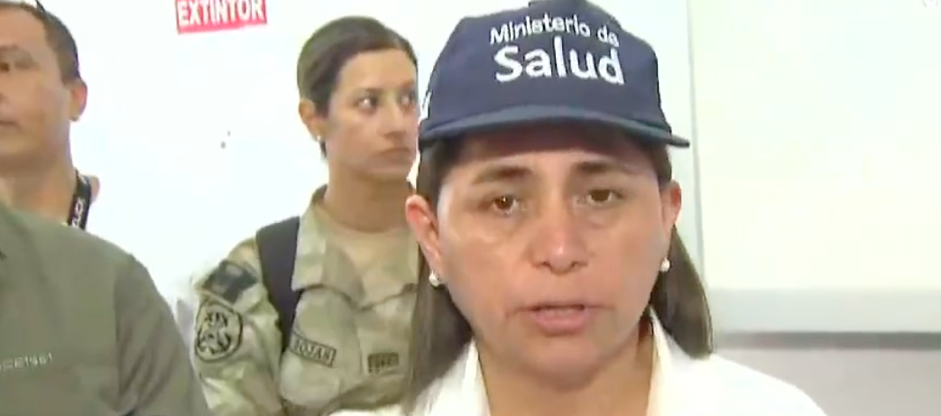 Ministra de Salud peruana, Rosa Gutiérrez.