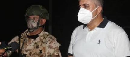 Mohamad Dasuki, alcalde de Maicao, el viernes cuando fue capturado.
