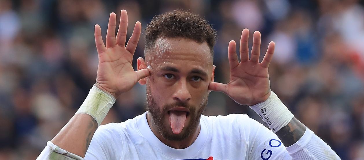 Neymar, atacante brasileño del París Saint Germain. 