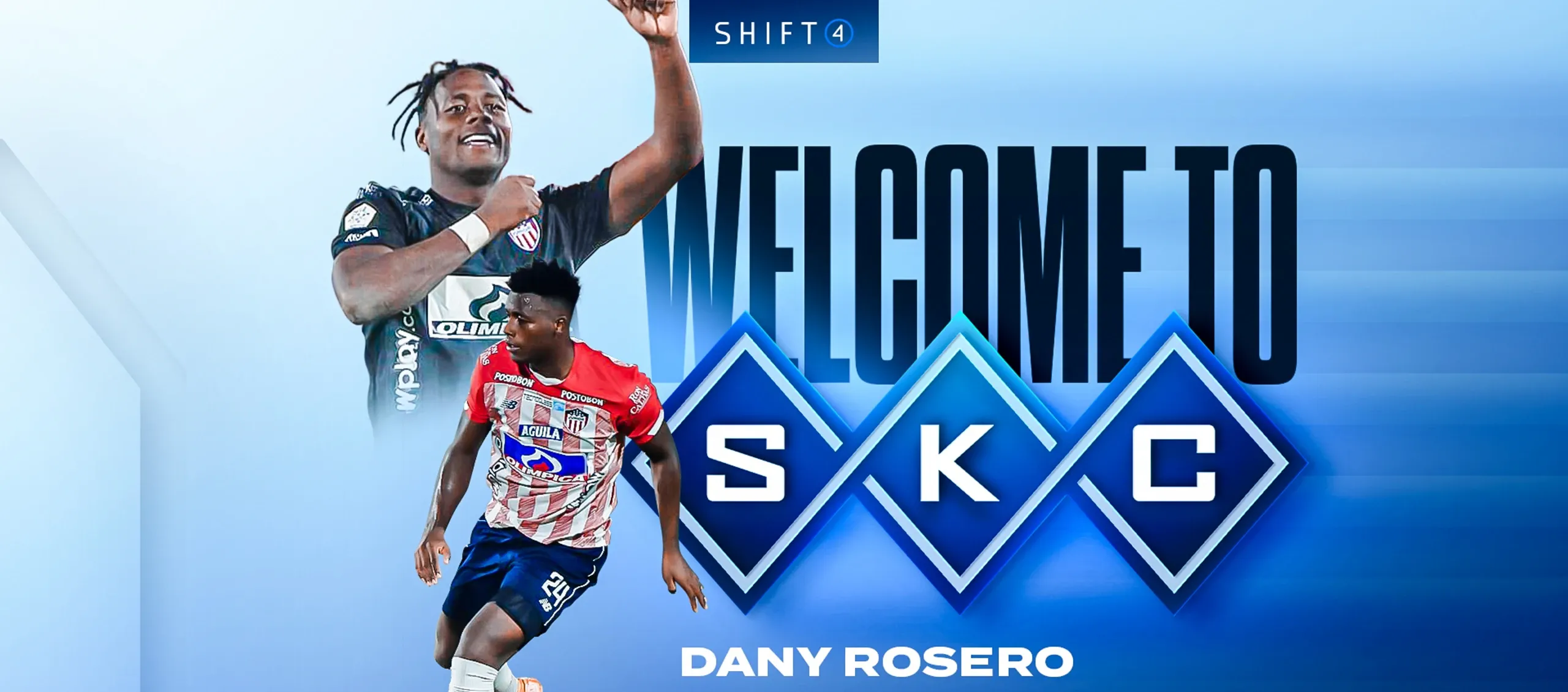La bienvenida del Sporting Kansas City a Dany Rosero. 
