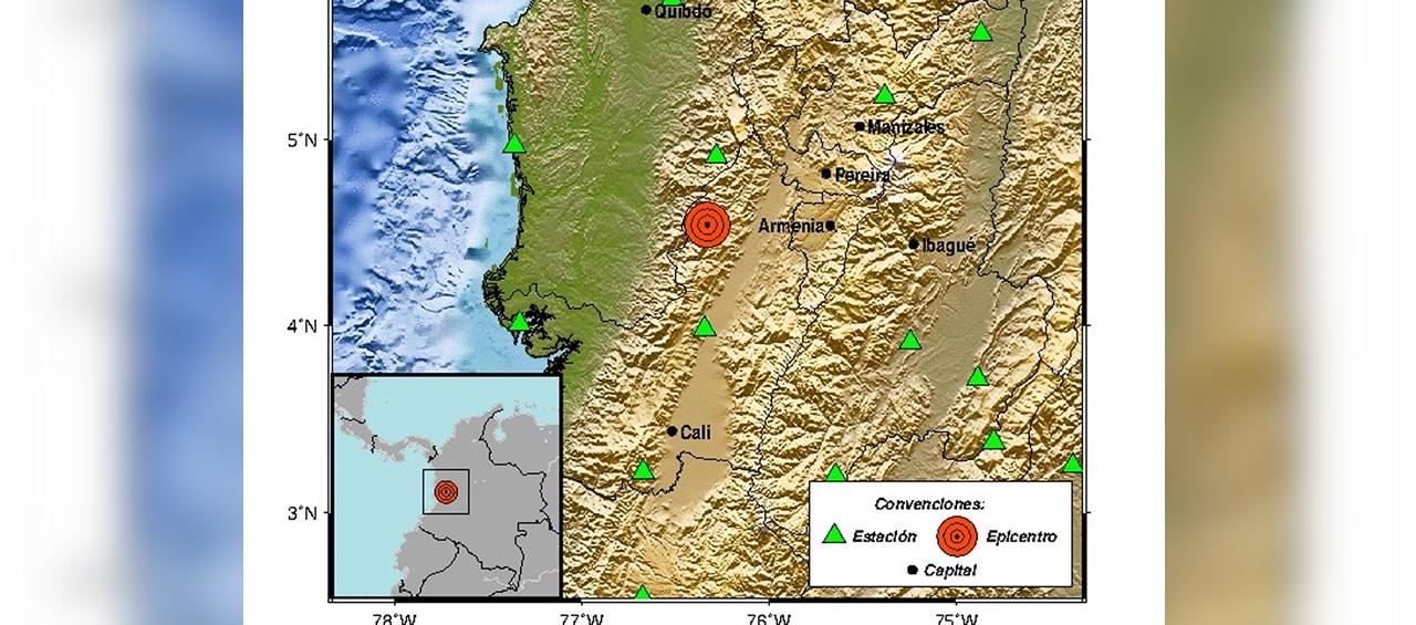 Temblor en el Valle del Cauca