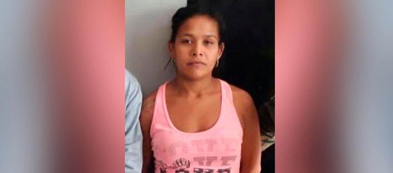Brenda Patricia Torres Rodríguez cuando fue capturada en febrero del 2019. 
