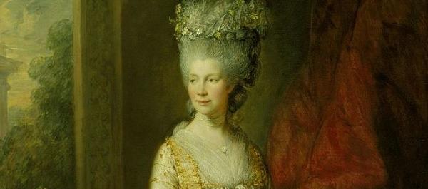 Retrato de Carlota Augusta de Gales, hija del rey Jorge IV de Inglaterra