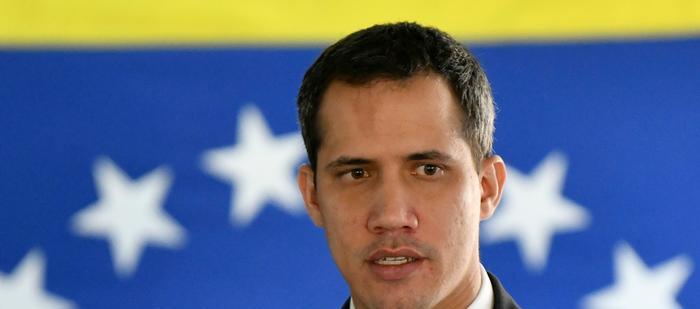El opositor venezolano Juan Guaidó. 