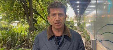 Diego Molano Aponte, exministro de Defensa, en el video que compartió por redes