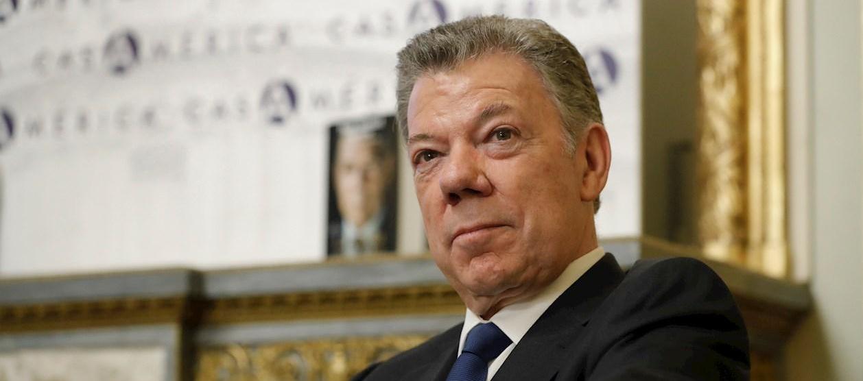 El expresidente de la República, Juan Manuel Santos.