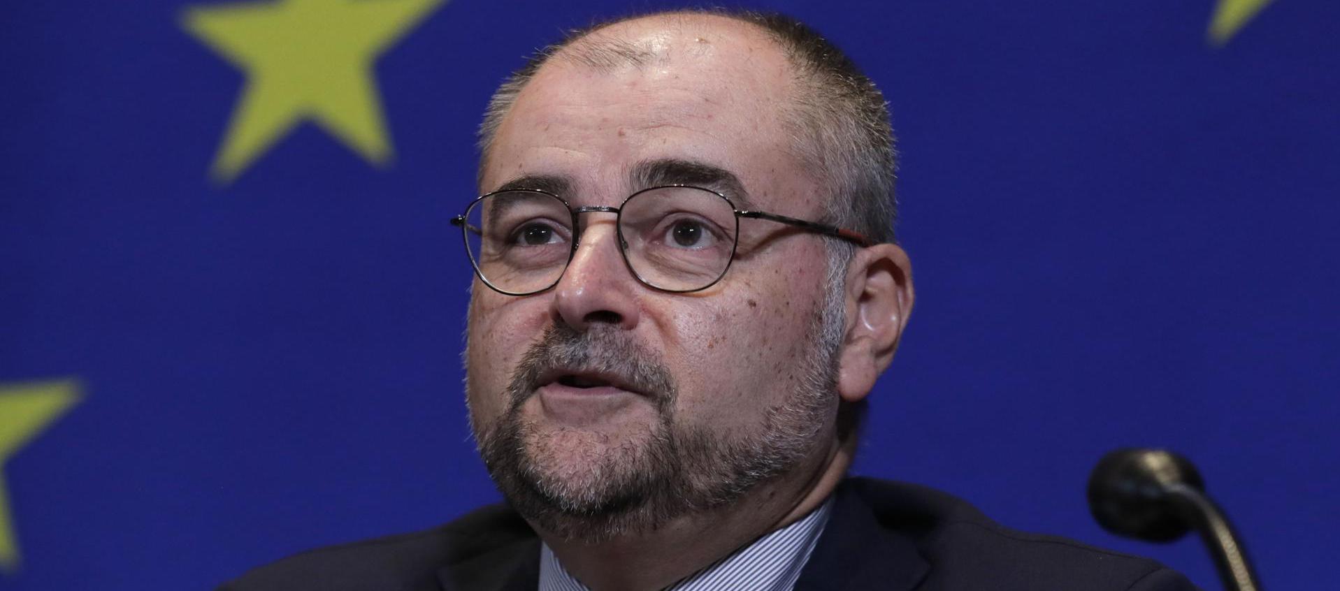 El embajador de la Unión Europea (UE) en Colombia, Gilles Bertrand.