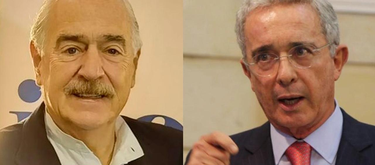 Los expresidentes Andrés Pastrana y Álvaro Uribe