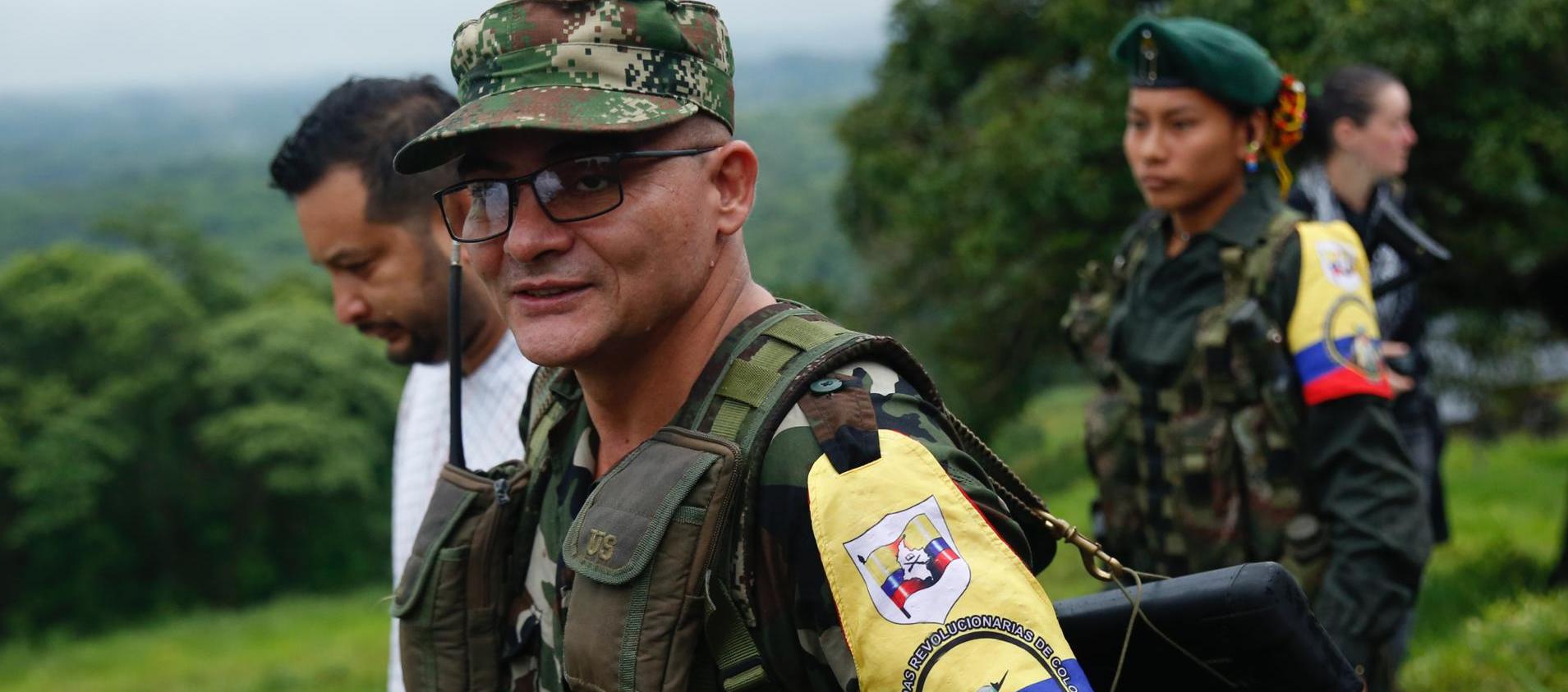  Alias 'Iván Mordisco', comandante general de la disidencia de las FARC