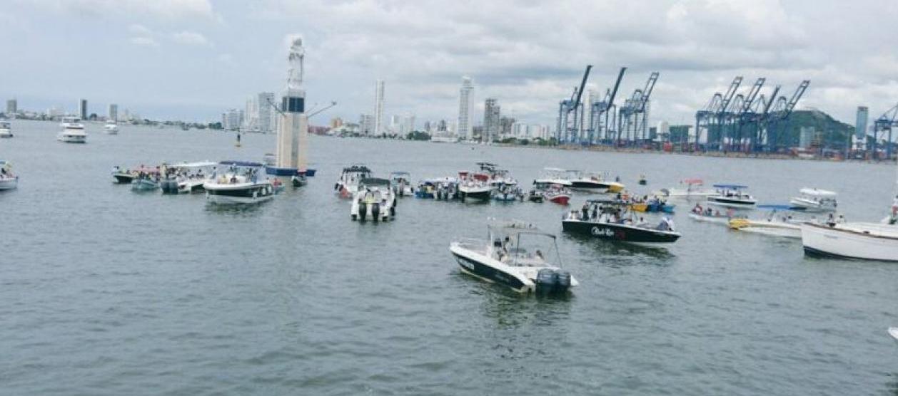 Imagen de la Bahía de Cartagena.