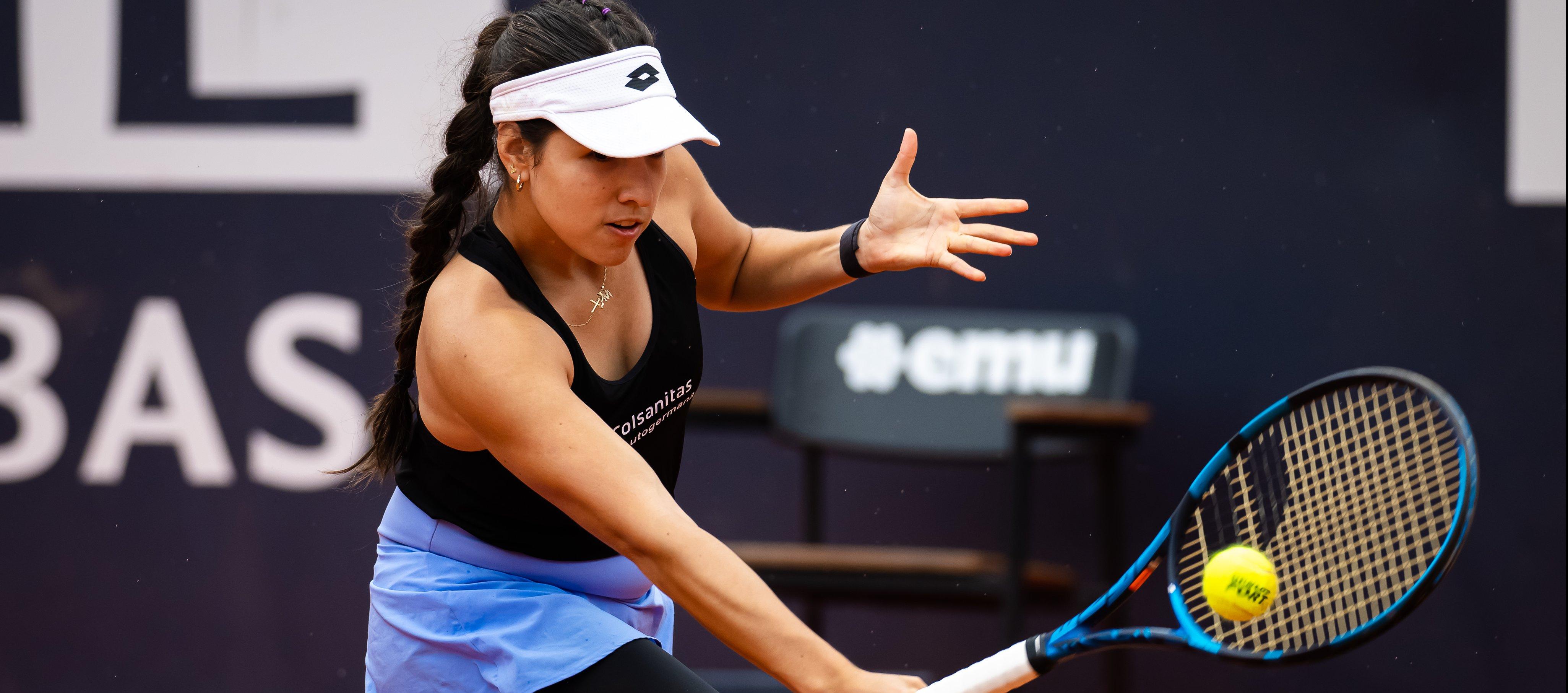 María Camila Osorio cayó en octavos de final del WTA de Roma.