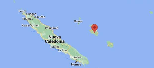 El Servicio Geológico de Estados Unidos reportó que el terremoto en Nueva Caledonia se reportó a las 2 p.m.. hora local