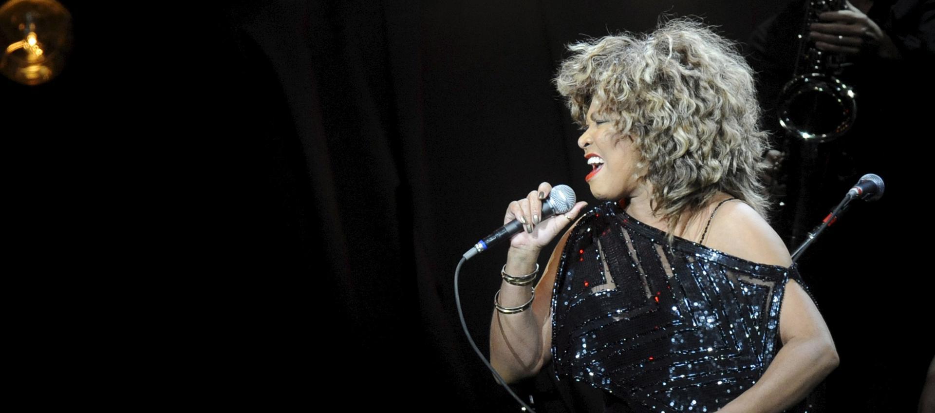 La legendaria cantante Tina Turner, 'Reina del Rock'n Roll'.