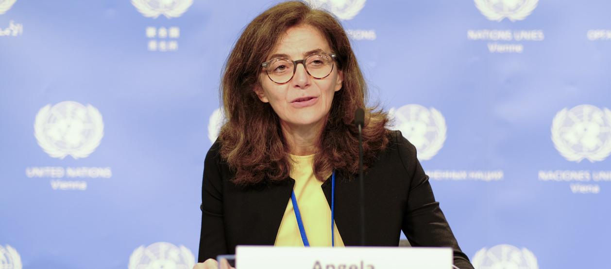 Angela Me, coordinadora del Informa Mundial sobre Drogas de la ONU.