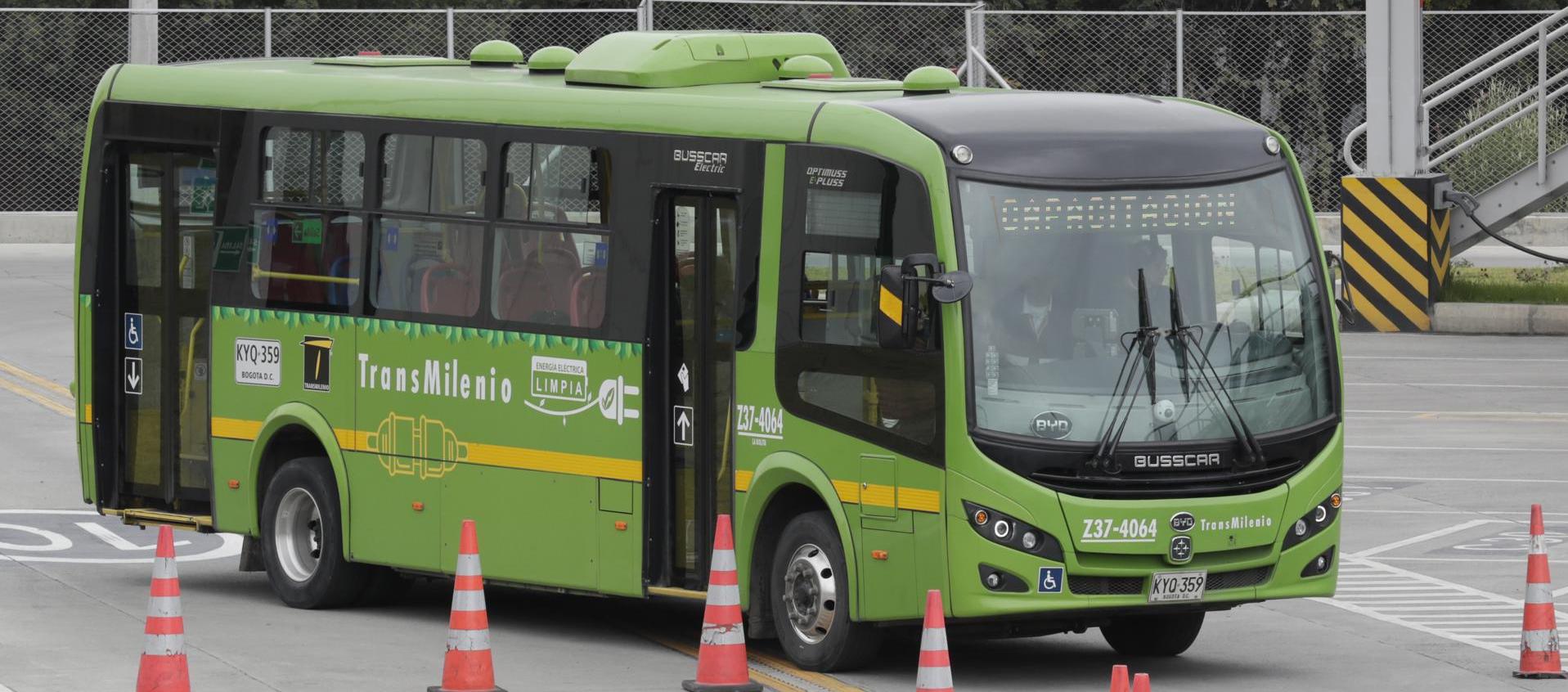 Nuevos buses eléctricos en Bogotá