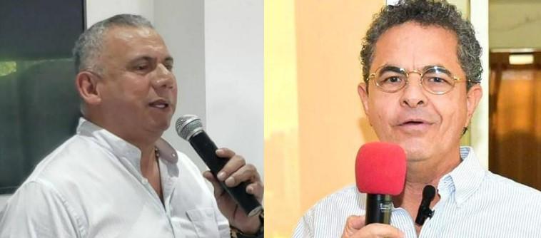 Máximo Noriega y Raymundo Marenco, precandidatos a Gobernación del Atlántico por el Pacto Histórico.