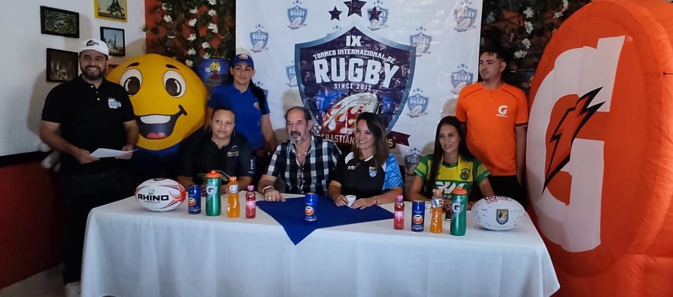 Acto de presentación del Torneo de Rugby 'Sebastián Palacios'.