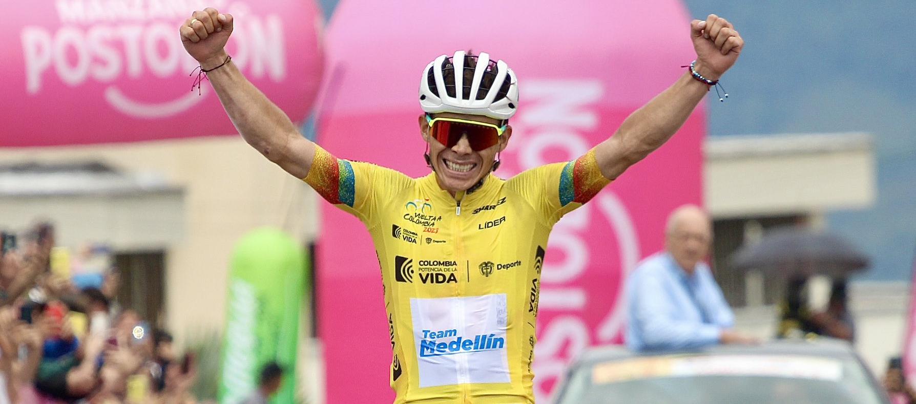 Miguel Ángel López ha ganado seis de las siete etapas que van en la Vuelta. 