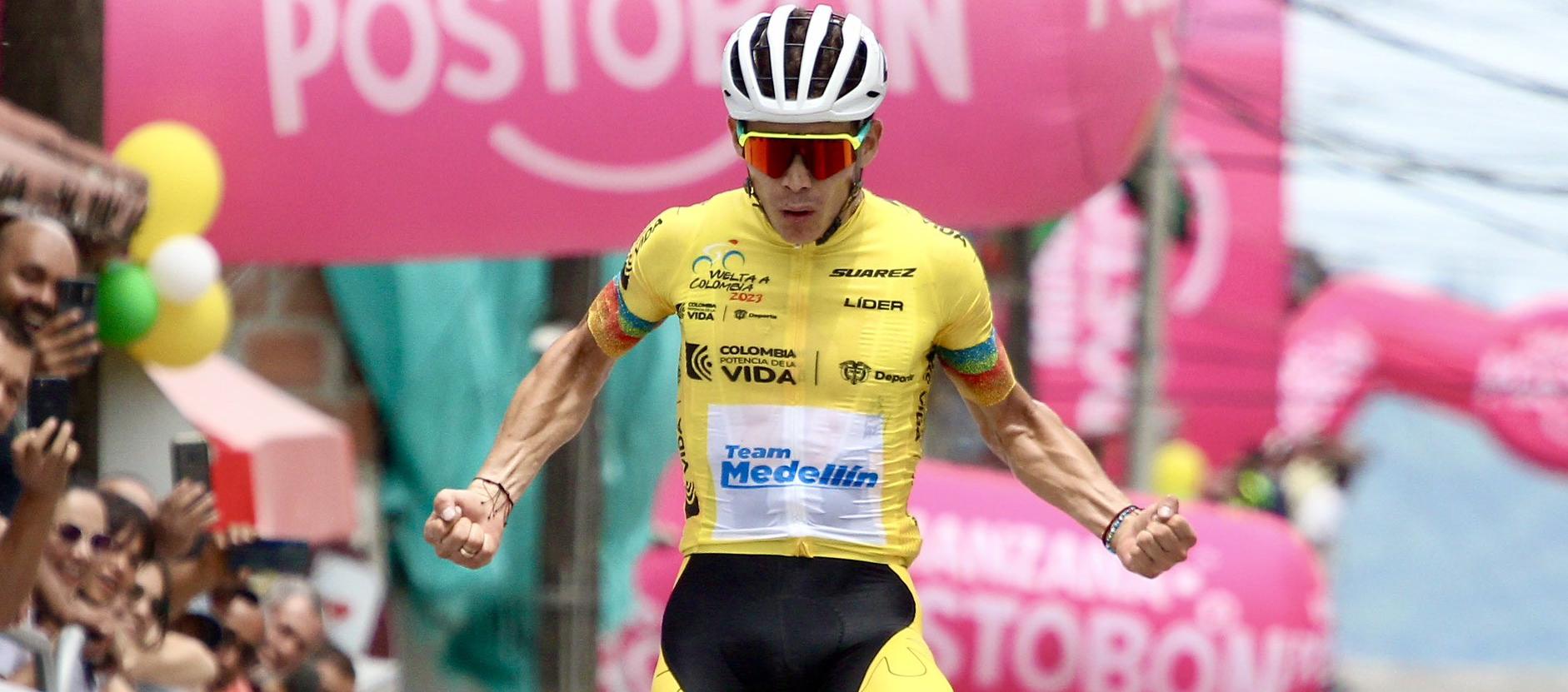Miguel Ángel López ha demostrado una superioridad absoluta en la Vuelta a Colombia.
