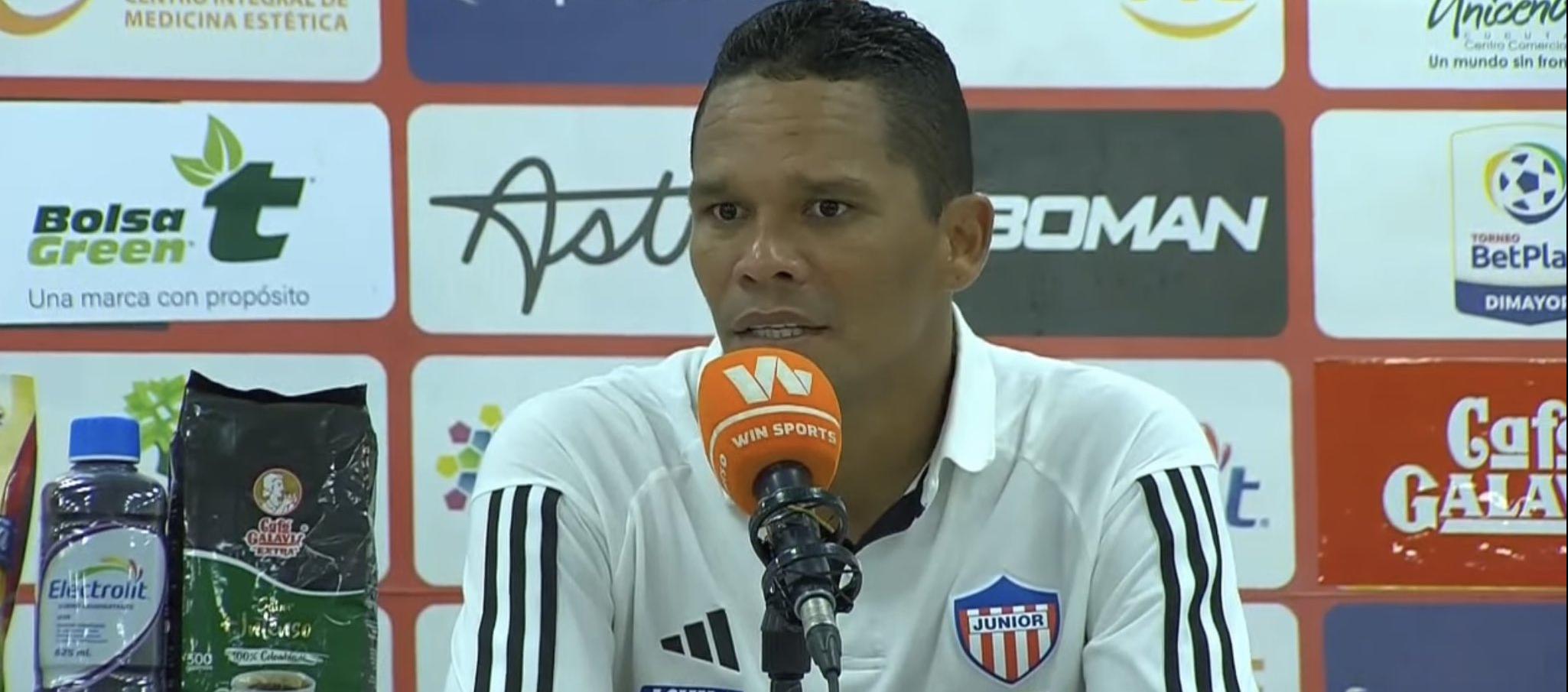 Carlos Bacca no marcaba gol con Junior desde el 28 de enero, ante el Medellín. 