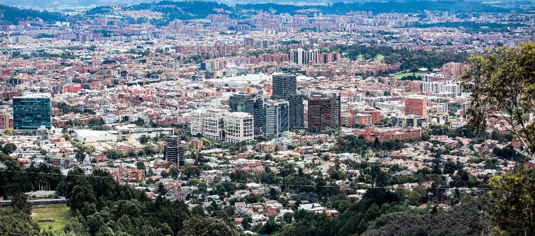 Panorámica de Bogotá, Distrito Capital.