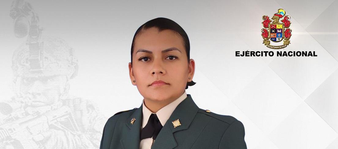 Ghislaine Karina Ramírez, sargento segundo secuestrada.