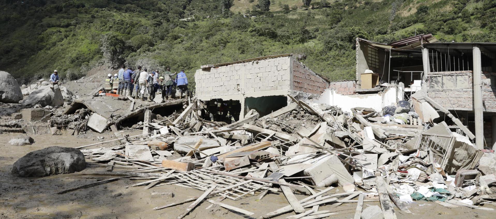 La tragedia en Quetame dejó 20 muertos.