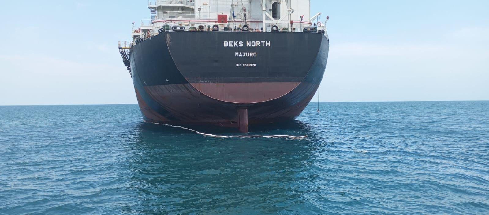 El buque ‘Beks North’.