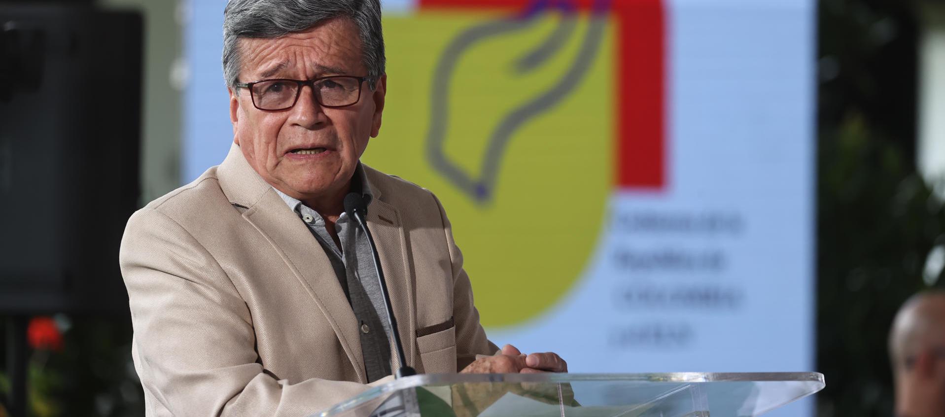 'Pablo Beltrán', jefe negociador del ELN con la mesa de diálogos del Gobierno Nacional