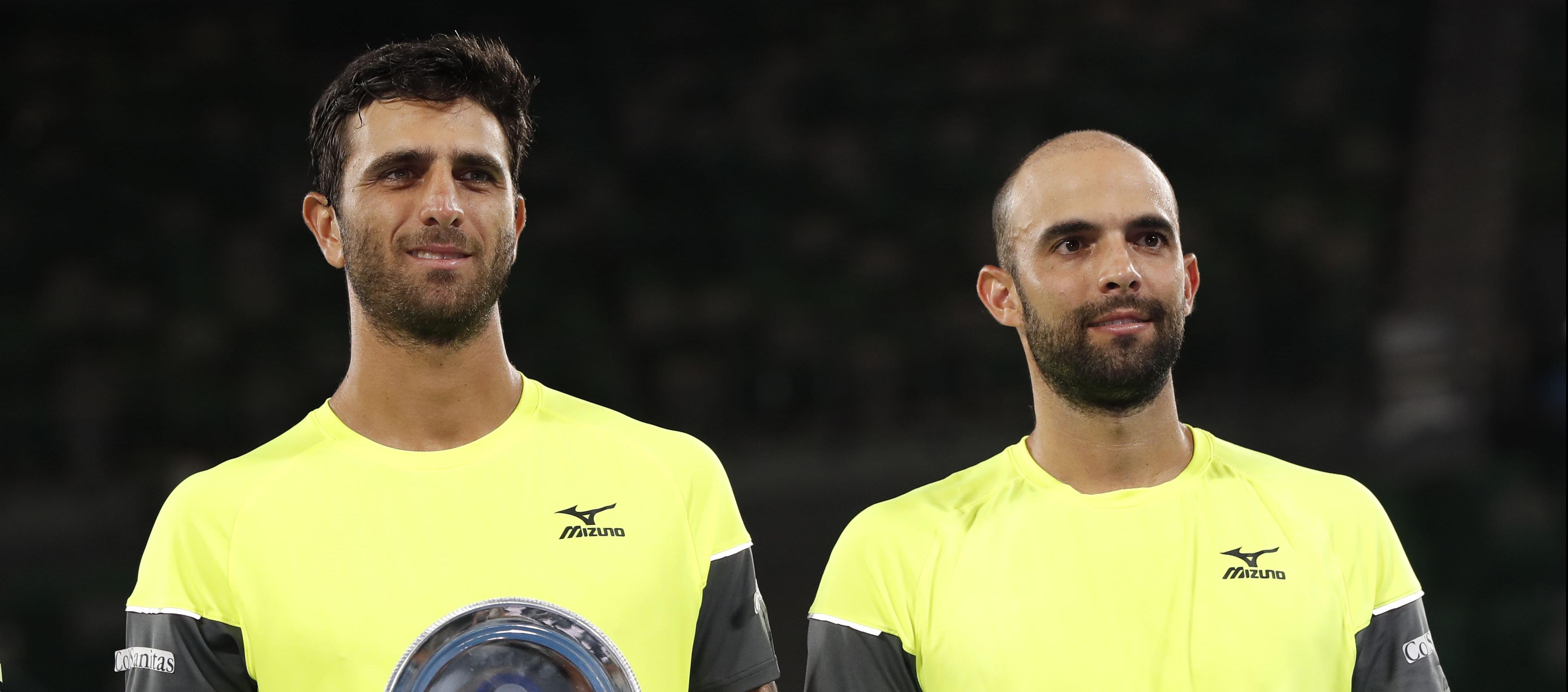 Robert Farah y Juan Sebastián Cabal, tenistas colombianos.