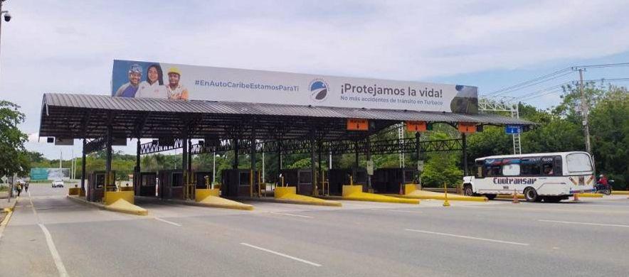 El peaje de Turbaco hace parte del proyecto estratégico Autopistas del Caribe-corredor de carga Cartagena-Barranquilla 