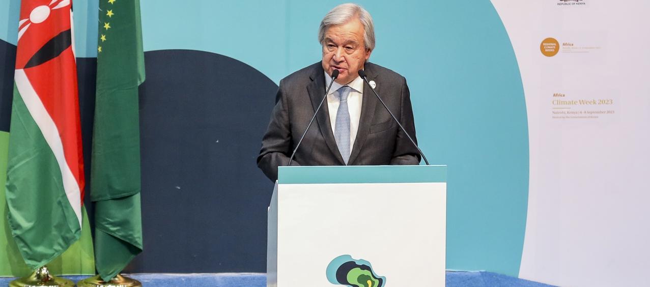  El secretario general de la ONU, António Guterres.